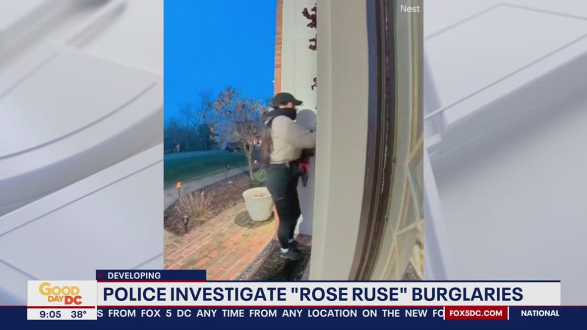 Burglars use bouquet of flowers to break into homes in Fairfax County: police